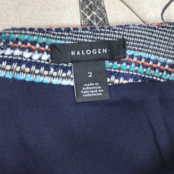 Women's Halogen Tweed A-Line Skirt - Picture 5 of 7